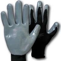 Gant de nylon avec paume de nitrile