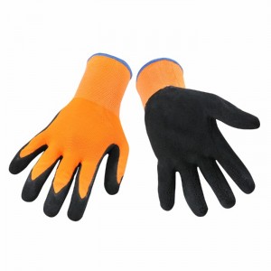 Gant dextérité latex-nylon orange Gant dextérité latex-nylon orange